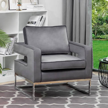 Noah velvet accent online chair